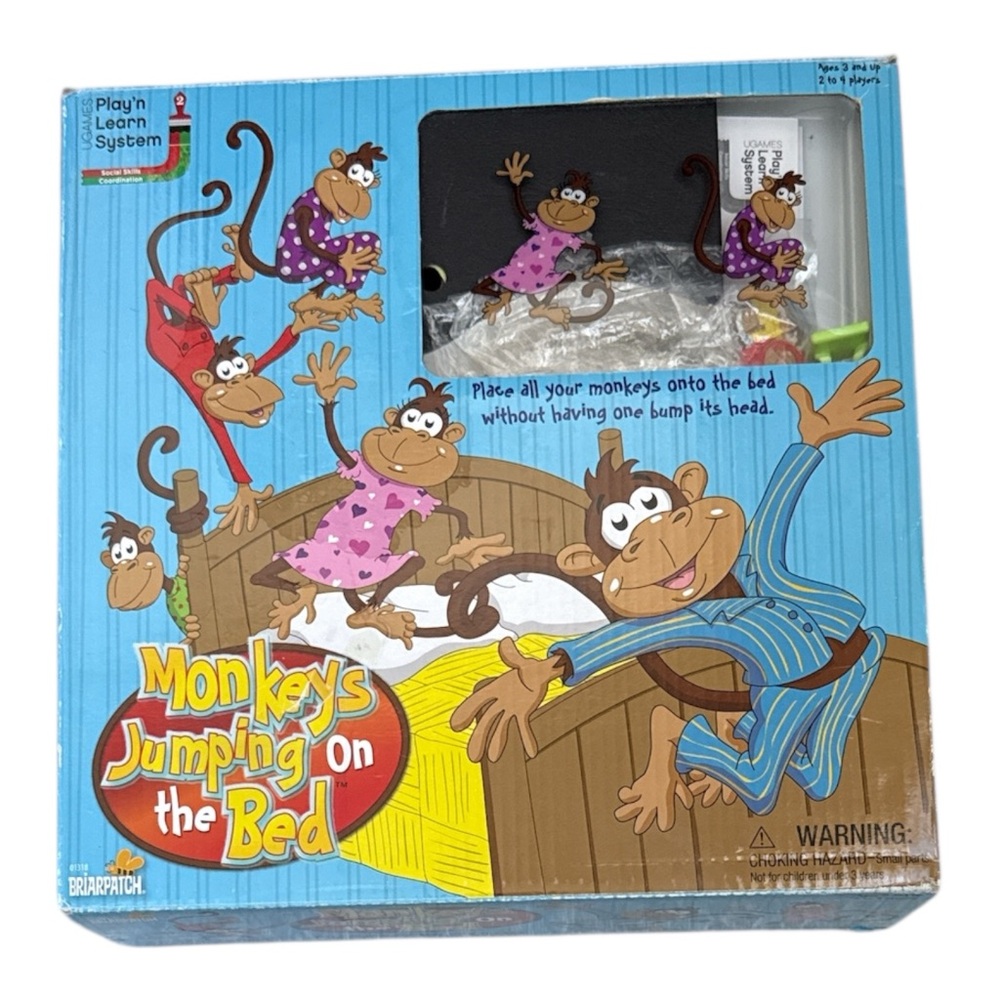Monkeys Jumping on the Bed Board Game Briarpatch Complete 2015